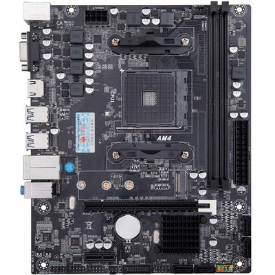 Motherboard Matx Amd Am4 A320M Micro-Atx 2 X Ddr4 Hmdi Vga Nvme M.2 Ryzen