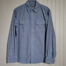 Banana Republic Redwood Button Down Shirt Standard Fit Blue Men's Size Medium