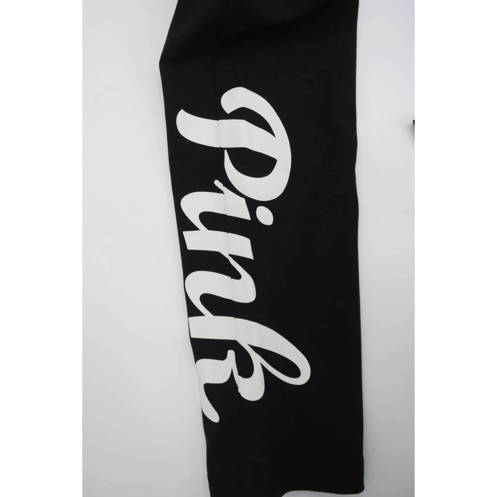 victoria-secret-vs pink spellout yoga leggings