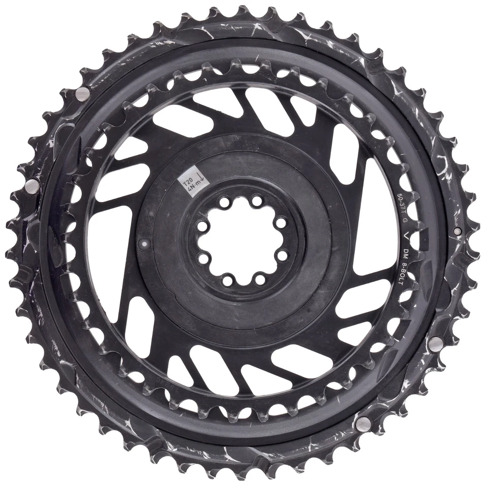 SRAM Red AXS 2x 12s Road Bike Chainring SET 50/37T One-Piece 8-Bolt Direct Mount - Image 2 of 2