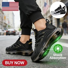 Shock-absorbing Sports Shoes Mens Gym Anti Slip Running Shoes Comfortable Casual