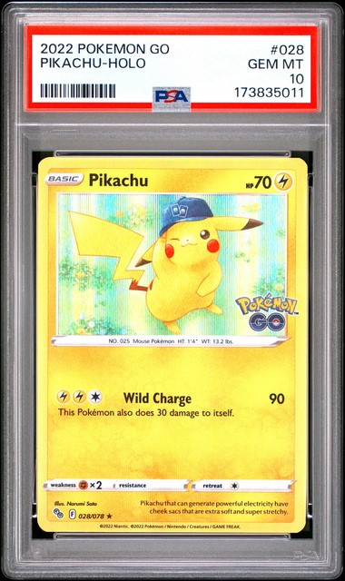 Pikachu [Holo] #28 (Go (2016))