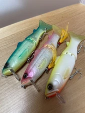 deps SILENT KILLER 175 old type 3set Chart Pink Lime swimbait lure slide swimmer