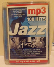 100 HITS JAZZ mp3- 100 MP3 HITS ON 1 cd - unused