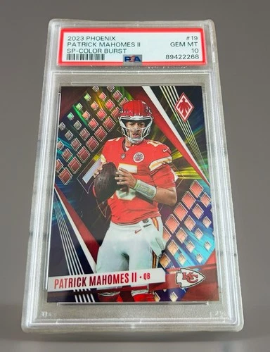 2023 Panini Phoenix - Patrick Mahomes II #19 SP Color Burst ***PSA 10***