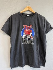 The Who 2004 Black Graphic T-Shirt Short Sleeve L Made in Australia