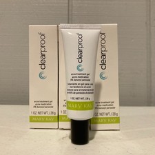 LOT OF 3 MARY KAY Clear Proof ACNE TREATMENT GEL 1 oz. 095054 Read Expired