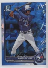 2022 Bowman Sapphire Edition Chrome Prospects Samad Taylor #BCP-92 10es