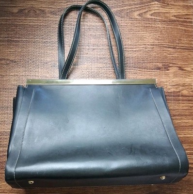 Genuine Leather Alberta Di Canio Bag Made in Italy. 