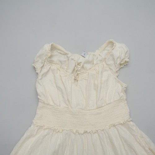Old Navy Midi Dress Size Medium Boho Smocked Cottagecore Victorian Feminine - Picture 8 of 11