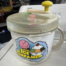 Vintage Nordic Ware Supremer Ice Creamer Hand Crank Ice Cream Maker Easy Use