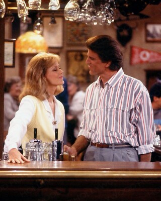 CHEERS 8x10 PHOTO #3 - Shelley Long & Ted Danson - WM
