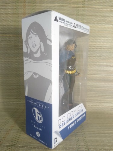 Raven 7" Figure Terry Dodson DC Designer Teen Titans New MOC Mint - Picture 5 of 6
