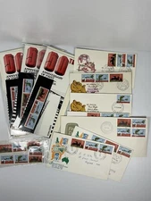 Australia/England 1st Flight 50th Anniversary Stamps First Issue Bulk Set