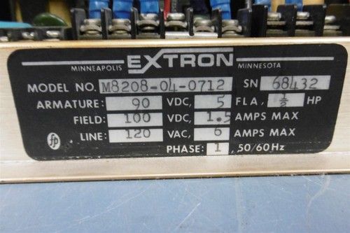 Extron Snap-Pac Motor Control M8208-04-0712 - Picture 3 of 8