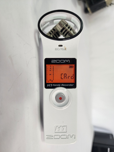 Zoom ZH1 H1 Handy Portable Digital Recorder WHITE - Picture 3 of 10