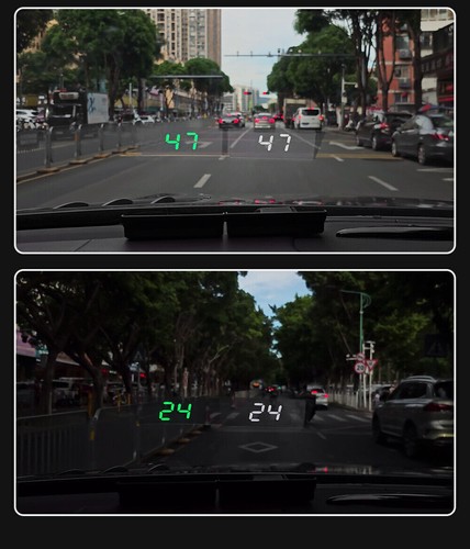 Car GPS Windshield Speed Projector HUD KMH Digital Head Up Display Speedometer - Picture 17 of 18