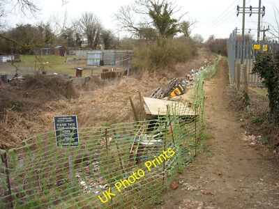 Foto 6x4 Schleppwegverbesserungen, Wilts & Berks Kanal östlich der Bahnhofsstraße c2015