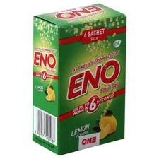 Eno Lemon Flavour Fruit Salt (6 sachet of 5gm) can use for cooking FREE SHIP