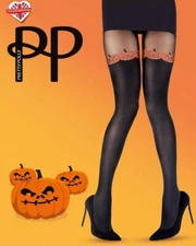 Pretty Polly Pumpkin Halloween  Tights  OS   unboxed sealed bag FREE P&P