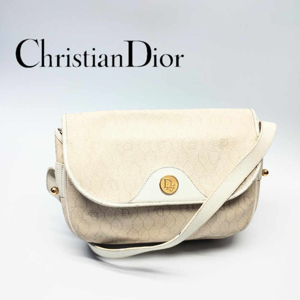 Christian Dior Honeycomb Pattern Shoulder