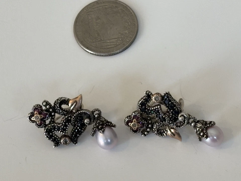 Pendientes Barbara Bixby *OM* Foto 2 de 4