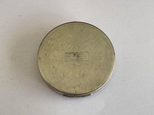 ANCIEN PETIT POUDRIER ROND EN METAL COTY PARIS MODE VINTAGE