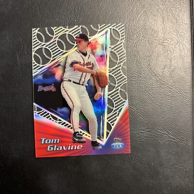 C54a 1999 Topps Tek #30a Tom Glavine, Atlanta Braves, Pattern, 16