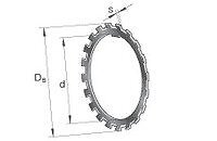 Fag SP120 Lock washer (l5c)