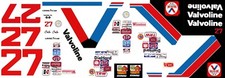  27 Cale Yarborough Valvoline 1/64th Waterslide Decals