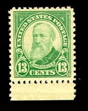 momen: US Stamps #622 Mint OG NH PSE Graded 90 LOT #88477