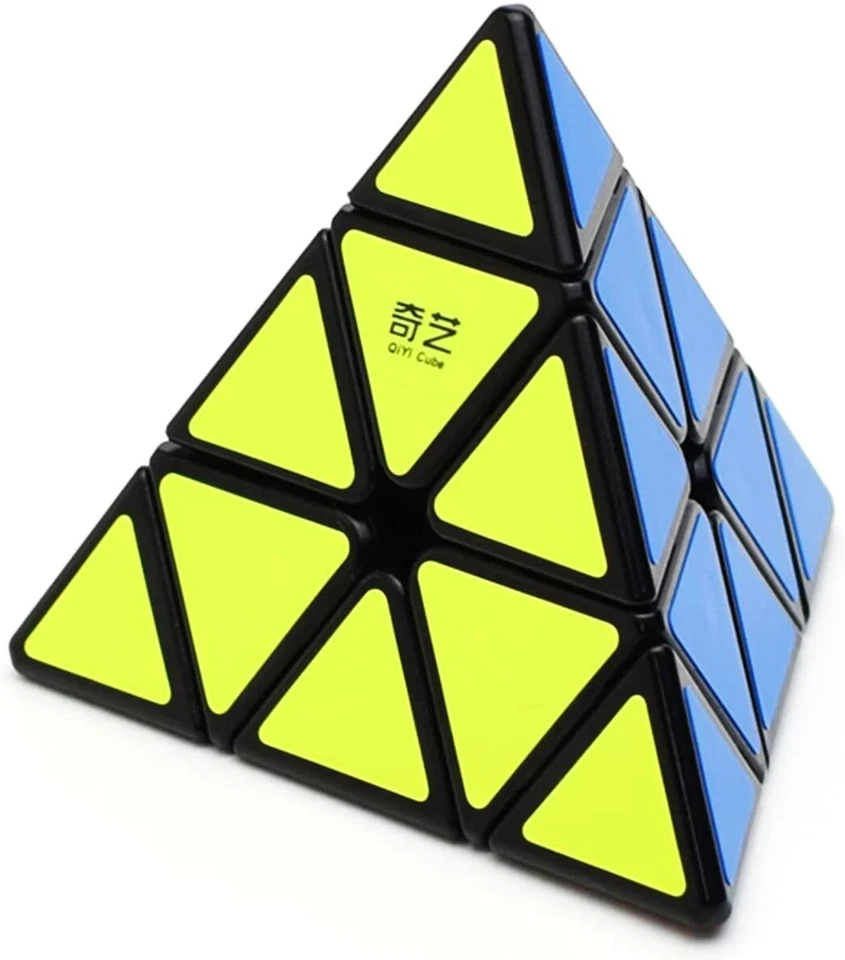 3x3 Pyramid Pyraminx Speed Cube Magic Twist 3D Puzzle Brain Teaser - USA SELLER! - Image 3 of 4