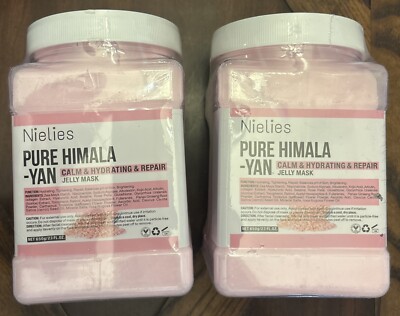 2 X Nielies PURE HIMALA-YAN Calm & Hydrating & Repair Jelly Mask 23oz Each!!