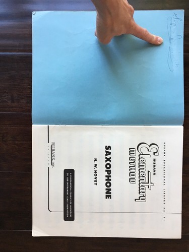 Vintage Rubank Chicago Elementary Method Saxophone Music Course Book - Picture 2 of 12