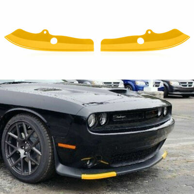 For Dodge Challenger R/T Scat Pack Front Bumper Lip Splitter Spoiler Side Cover