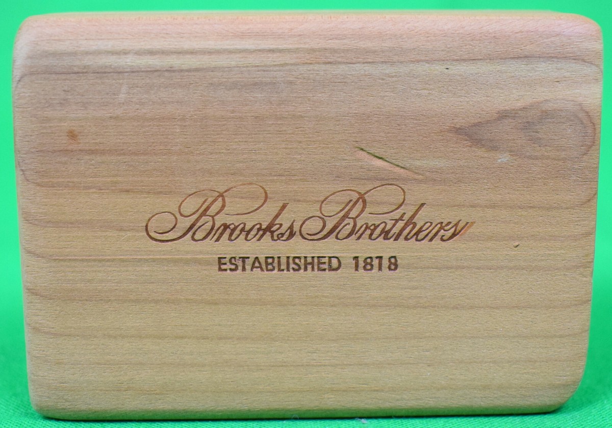 Set of 4 Brooks Brothers Cedar Wood Blocks | eBay