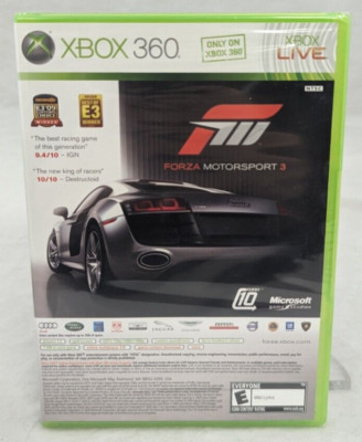 Forza Motorsport 3 / Halo 3 ODST Dual Pack (Microsoft Xbox 360) New Sealed