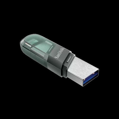 SanDisk 64GB iXpand Flash Drive Flip, for iPhone and iPad - SDIX90N