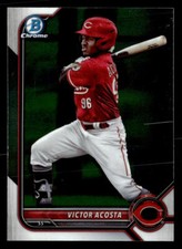2022 Bowman Draft #BDC-70 Victor Acosta Chrome Card Cincinnati Reds