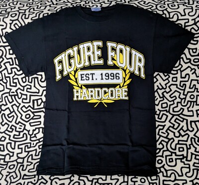 FIGURE FOUR shirt SMALL hardcore christian zao underoath strongarm xdisciplex ad
