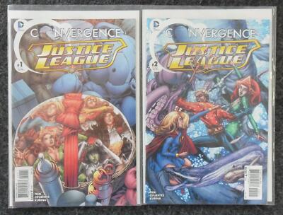 Convergence: Justice League Nr. 1+2 (2015) - DC Comics USA - Z. 1/1-