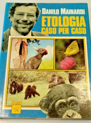 Buch ETOLOGIE FALL FÜR ZUFALL DANILO MAINARDI ZEICHNUNGEN MAXIMUM DEMMA AIRONE 1989