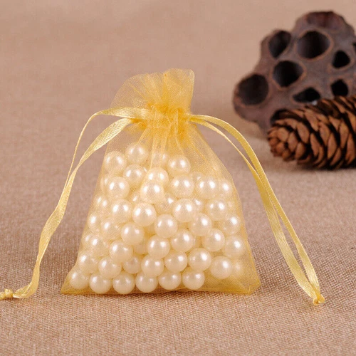 2"x3" Sheer Drawstring Organza Bags Jewelry Pouches Wedding Party Favor Gift Bag - Picture 18 of 47