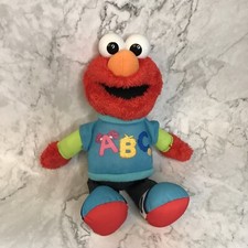 Sesame Street 12" ELMO Singing ABC Plush Stuffed Talking Learning Toy Doll 5