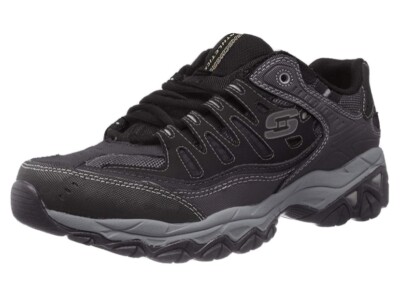 Skechers Energy Afterburn Athletic Shoe for Men, Size Black