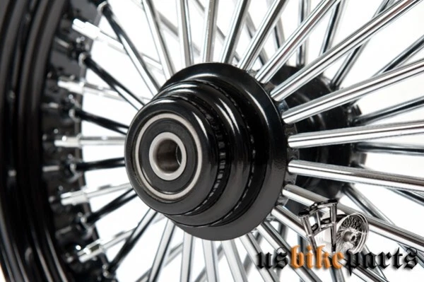 18x3,5 Big Fat King Spoke Felge vorne passend für eine Scheibe Harley Davidson  - Bild 3 von 4