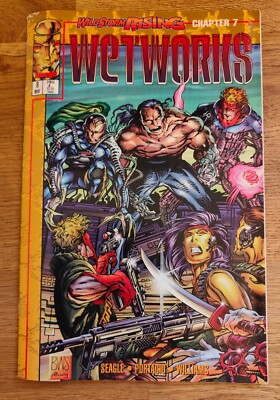 COMIC - WetWorks No #8 May 1995 Wildstorm Image Chapter 7 Seagle **MC #1**