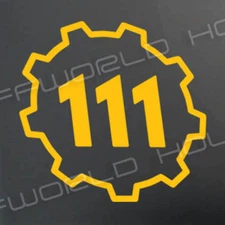 Fallout 4 accurate Vault 111 sticker decal Pipboy vault tec XBox One 360 PS4 76