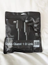Oculus Quest 1/2 Link Cable 5m (16ft) USB 3.2 GEN 1 USB-C To USB-C 5Gbps