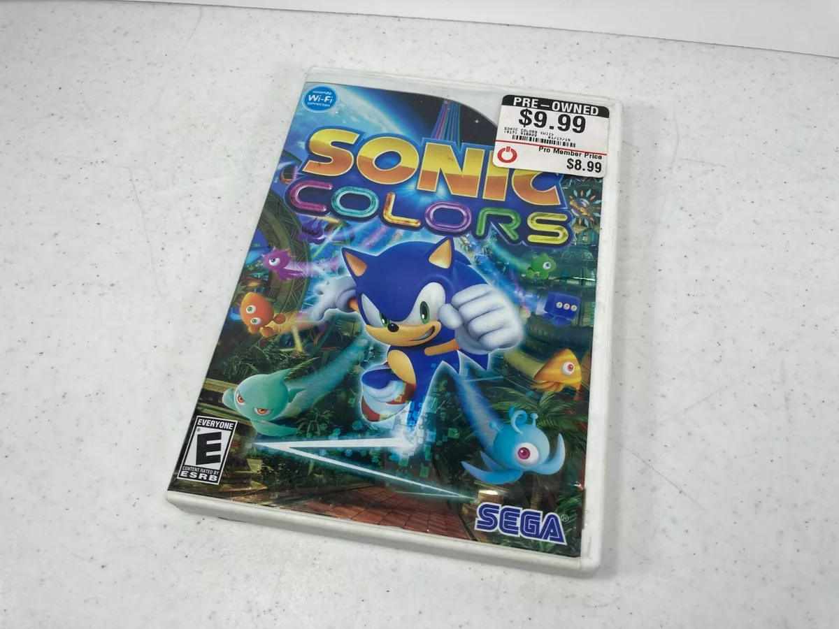 Preços baixos em Nintendo Wii Sonic Colors NTSC-U/C (US/CA) Video Games